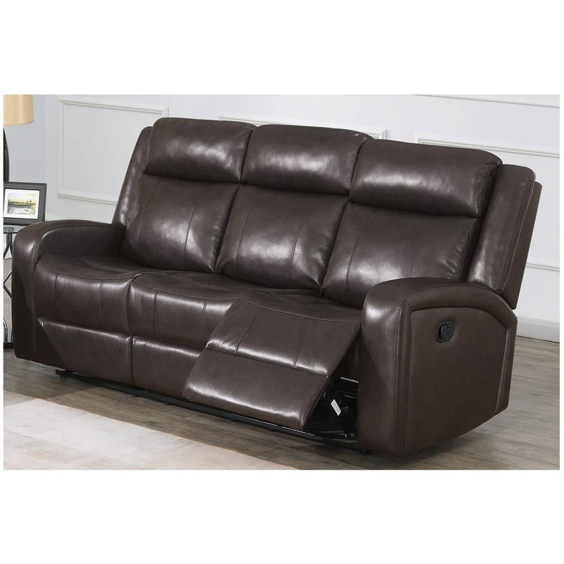 Poundex Power Reclining Sofa F86393 IMAGE 1