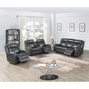 Poundex F8765 Manual Reclining Loveseat IMAGE 2