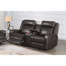 Poundex Reclining Loveseat F8762 IMAGE 1