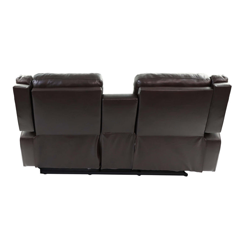 Poundex F8762 Manual Reclining Loveseat IMAGE 6