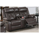 Poundex Power Reclining Loveseat F86385 IMAGE 1