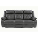 Poundex F8759 Manual Reclining Sofa IMAGE 3