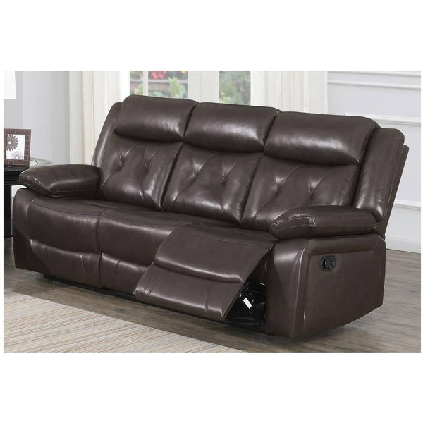Poundex Reclining Sofa F8756 IMAGE 1