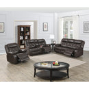 Poundex F8755 Manual Reclining Loveseat IMAGE 2