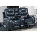 Poundex Power Reclining Loveseat F86345 IMAGE 1
