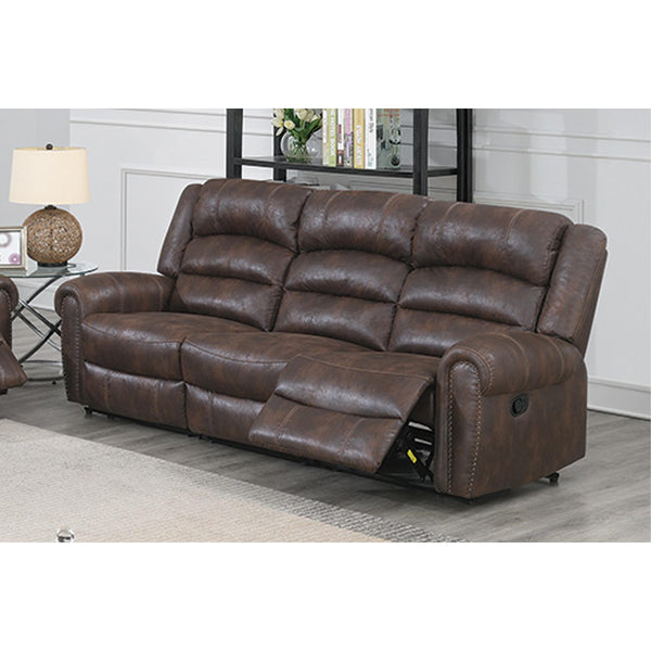 Poundex Power Reclining Sofa F86356 IMAGE 1