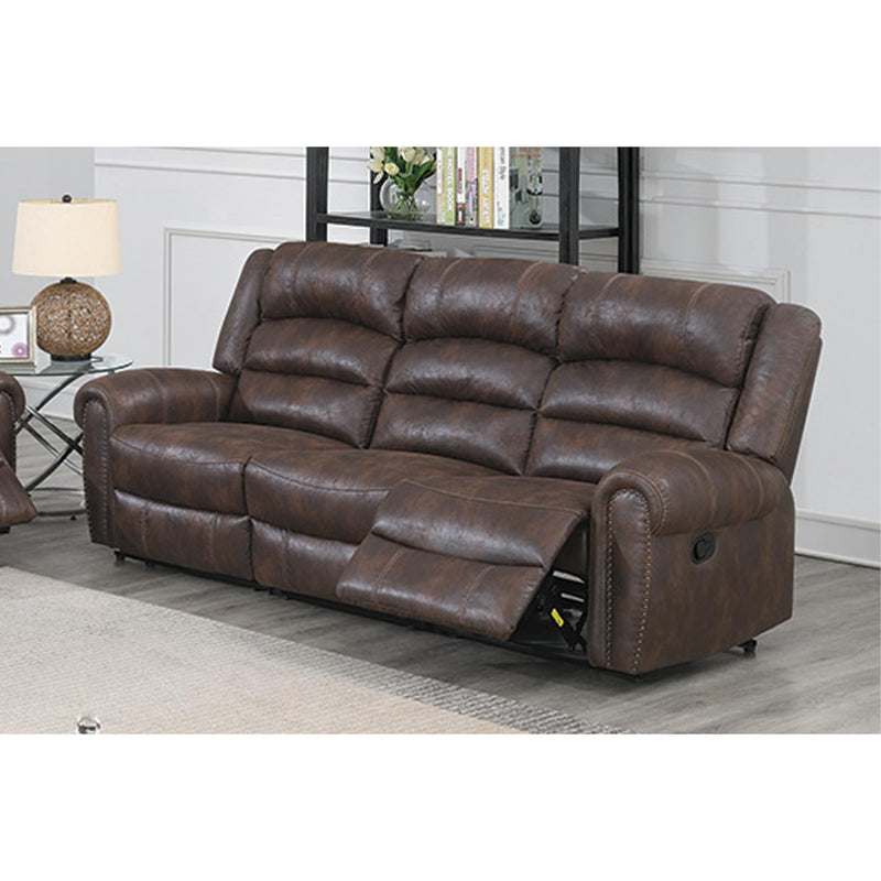 Poundex Power Reclining Sofa F86356 IMAGE 1