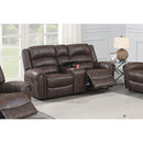 Poundex Power Reclining Loveseat F86355 IMAGE 1