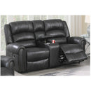 Poundex Reclining Loveseat F8722 IMAGE 1