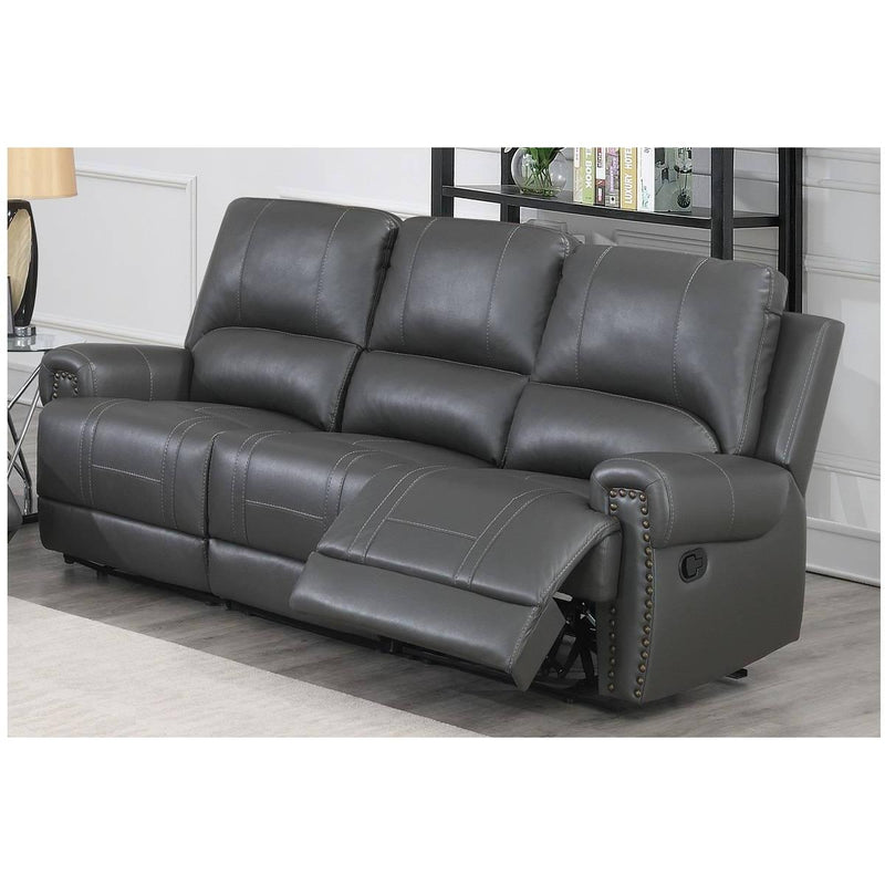 Poundex Power Reclining Sofa F86343 IMAGE 1