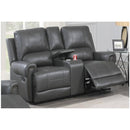 Poundex Power Reclining Loveseat F86342 IMAGE 1