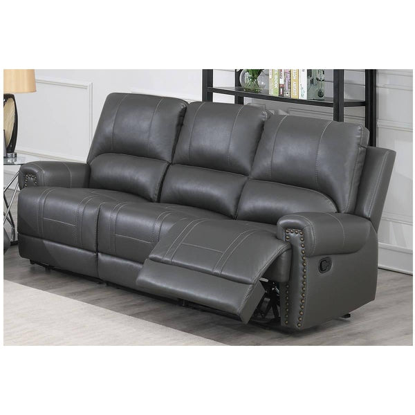 Poundex Reclining Sofa F8713 IMAGE 1