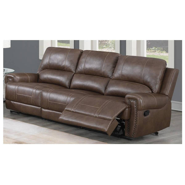 Poundex Reclining Sofa F8709 IMAGE 1