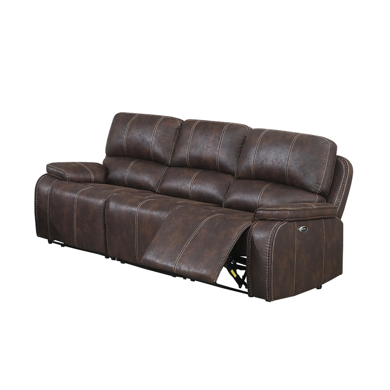 Poundex F86363 Power Reclining Sofa IMAGE 2