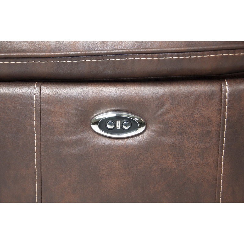 Poundex F86363 Power Reclining Sofa IMAGE 4