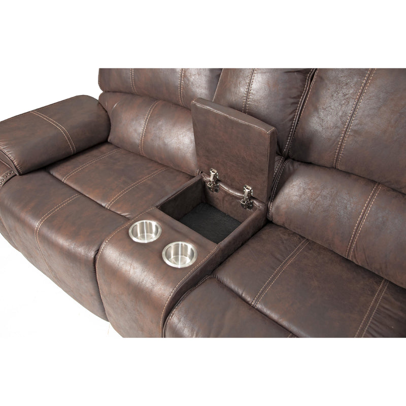 Poundex F86362 Power Reclining Loveseat IMAGE 7