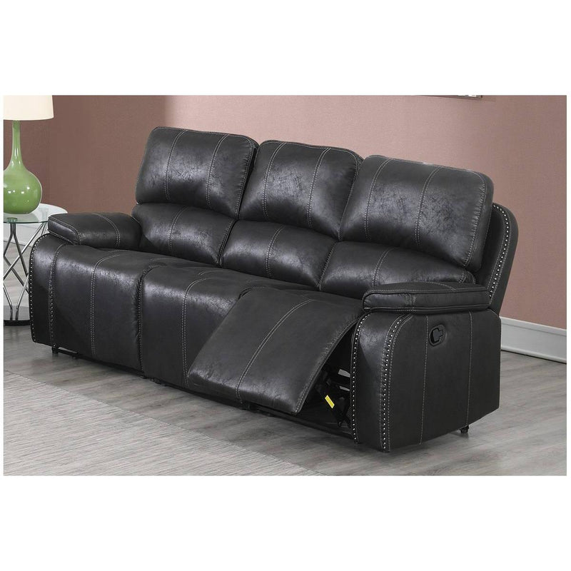 Poundex Power Reclining Sofa F86359 IMAGE 1