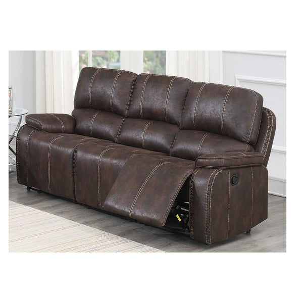 Poundex Reclining Sofa F8733 IMAGE 1
