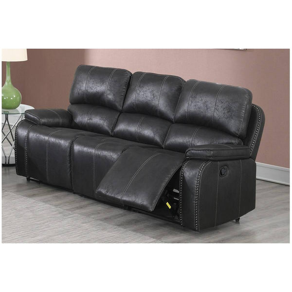 Poundex Reclining Sofa F8729 IMAGE 1