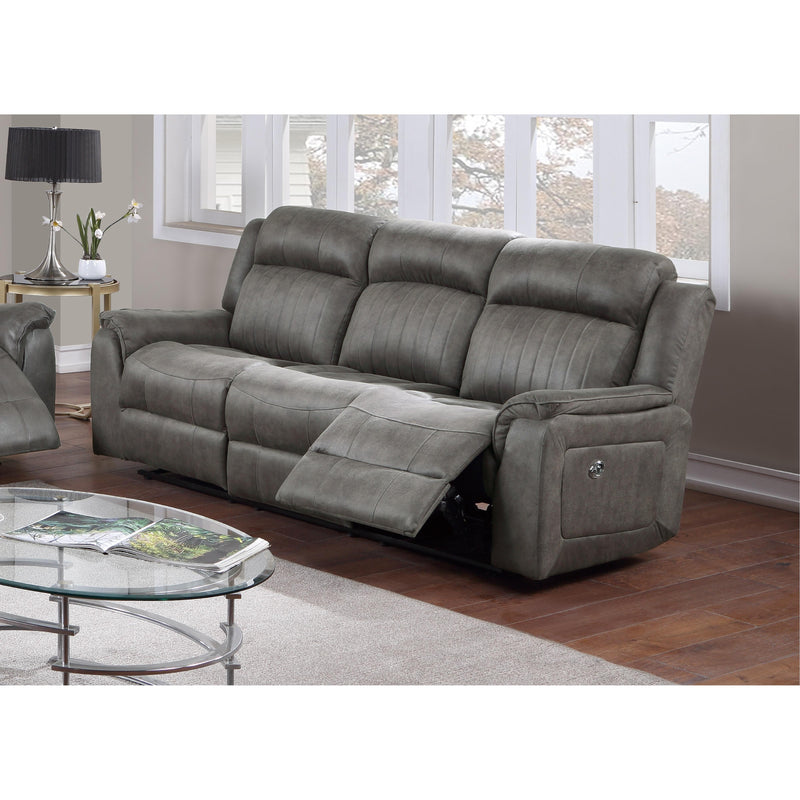 Poundex Power Reclining Sofa F86376 IMAGE 1