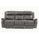 Poundex F86376 Power Reclining Sofa IMAGE 3