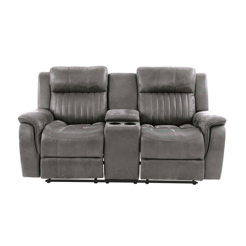 Poundex F86375 Power Reclining Loveseat IMAGE 3