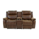 Poundex F86372 Power Reclining Loveseat IMAGE 3