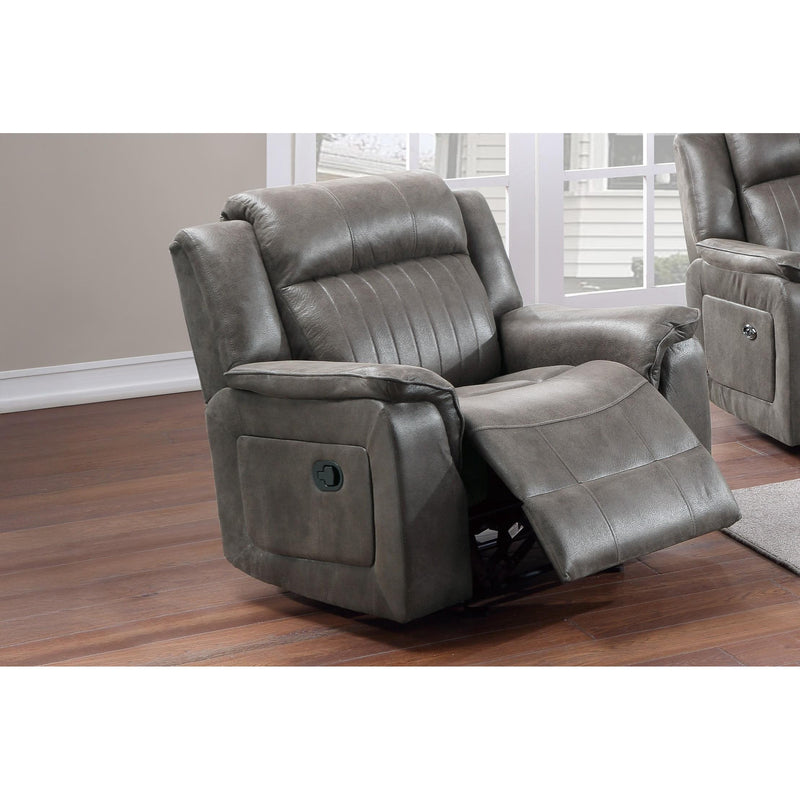 Poundex Glider Recliner F8744 IMAGE 1