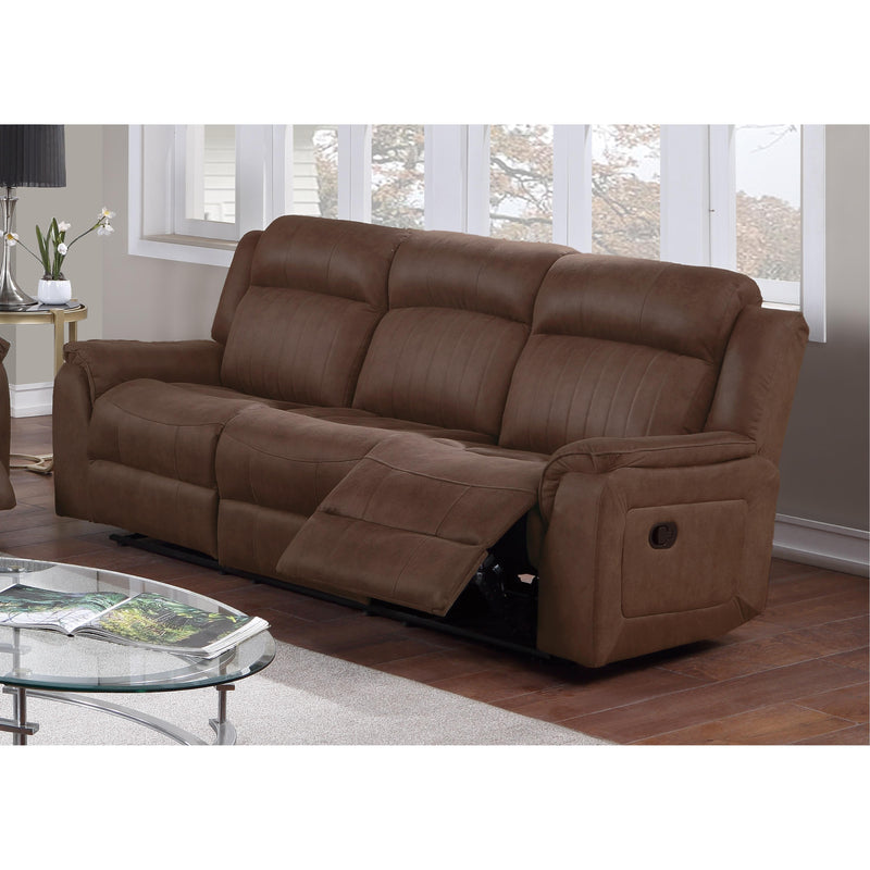 Poundex Reclining Sofa F8743 IMAGE 1