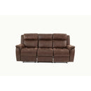 Poundex F8743 Manual Reclining Sofa IMAGE 3