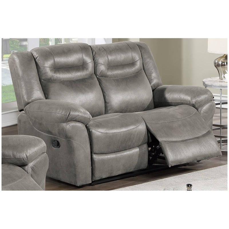 Poundex Reclining Loveseat F8738 IMAGE 1