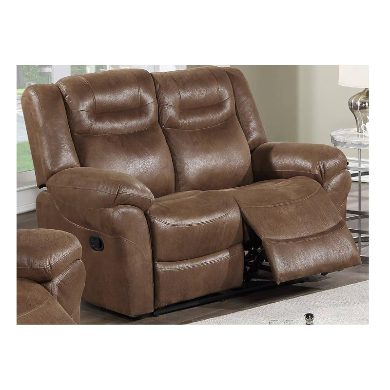 Poundex Reclining Loveseat F8735 IMAGE 1