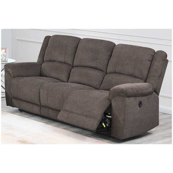 Poundex Power Reclining Sofa F86216 IMAGE 1