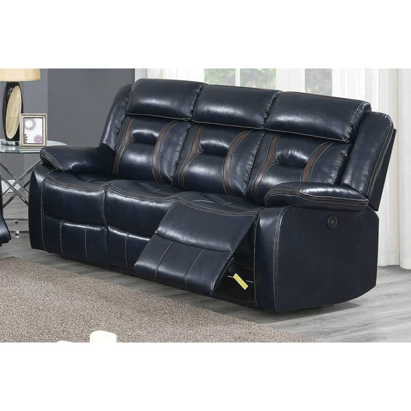 Poundex Power Reclining Sofa F86293 IMAGE 1