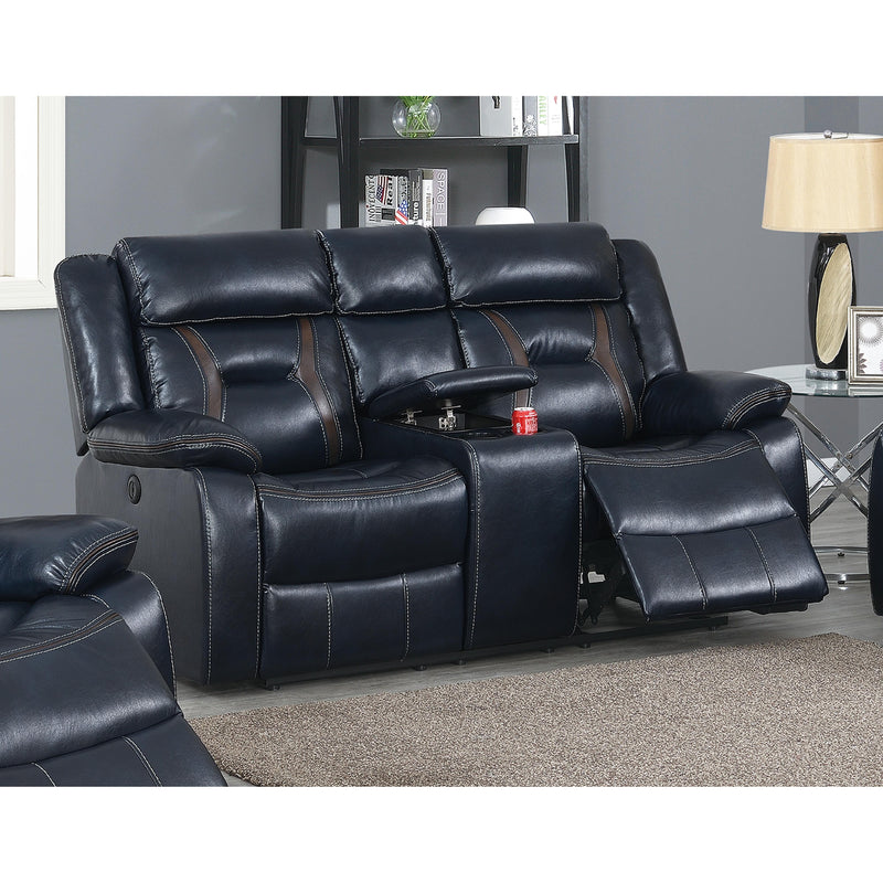 Poundex Power Reclining Loveseat F86292 IMAGE 1