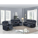 Poundex F86292 Power Reclining Loveseat IMAGE 2