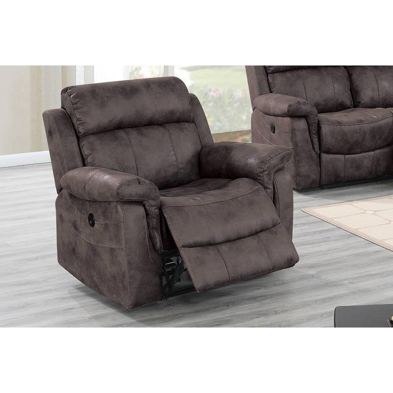 Poundex Power Recliner F86224 IMAGE 1