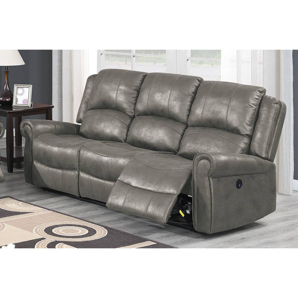 Poundex Power Reclining Sofa F86239 IMAGE 1