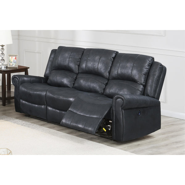 Poundex Power Reclining Sofa F86236 IMAGE 1