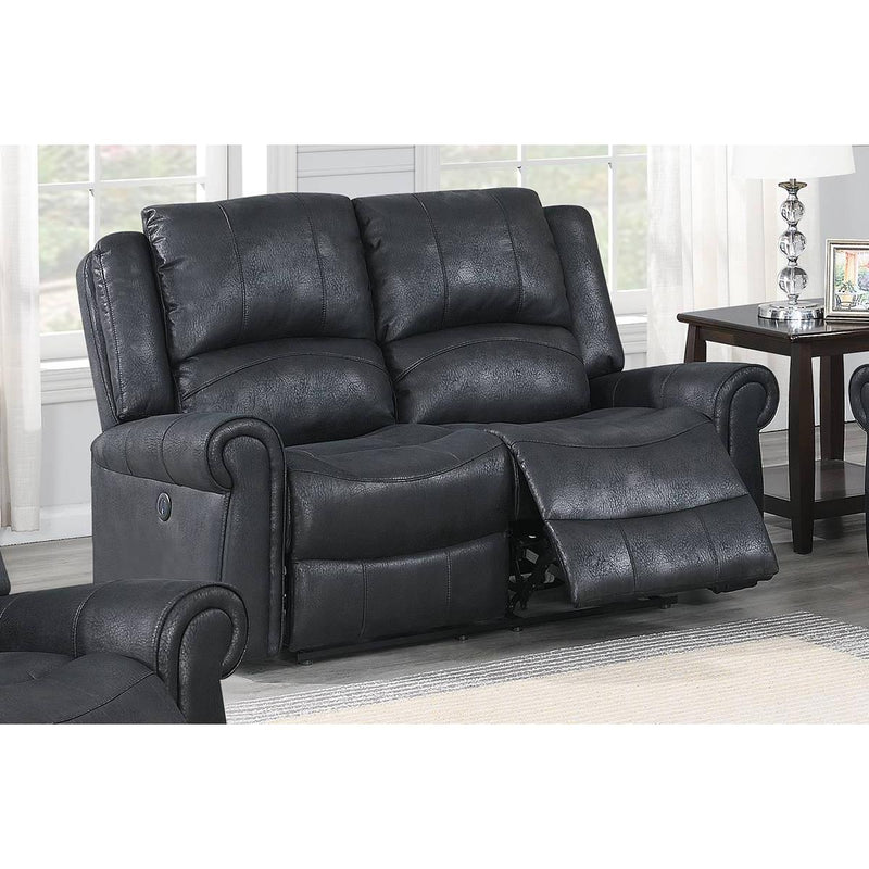 Poundex Power Reclining Loveseat F86235 IMAGE 1