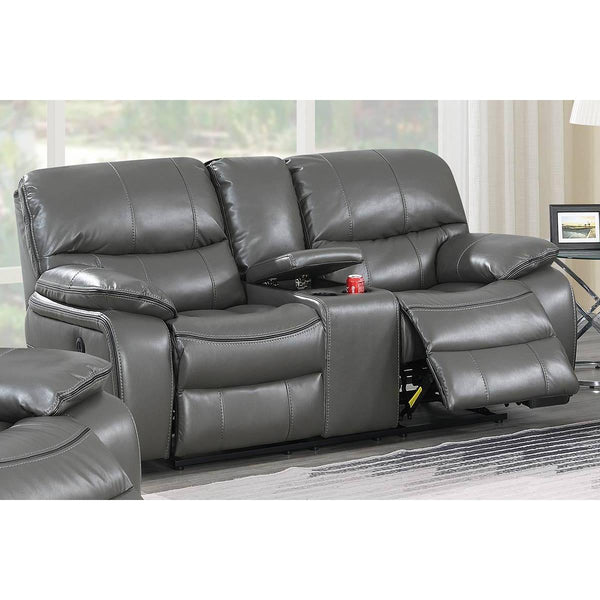 Poundex Power Reclining Loveseat F86318 IMAGE 1