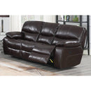 Poundex Power Reclining Sofa F86316 IMAGE 1