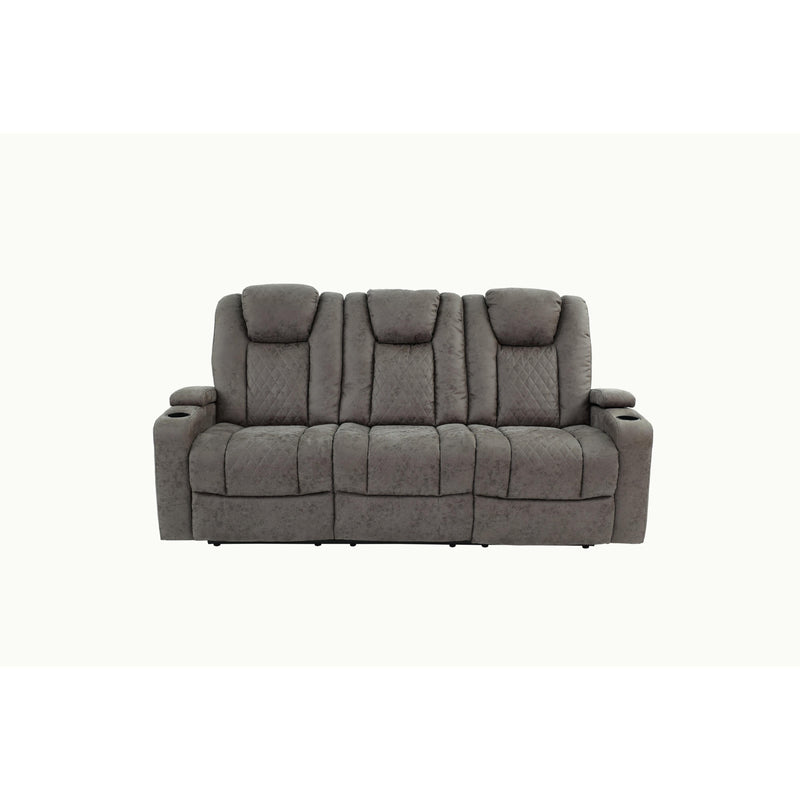 Poundex F86323 Power Reclining Sofa IMAGE 3