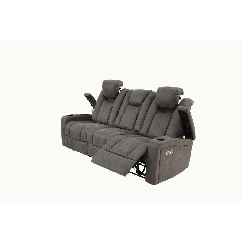 Poundex F86323 Power Reclining Sofa IMAGE 7
