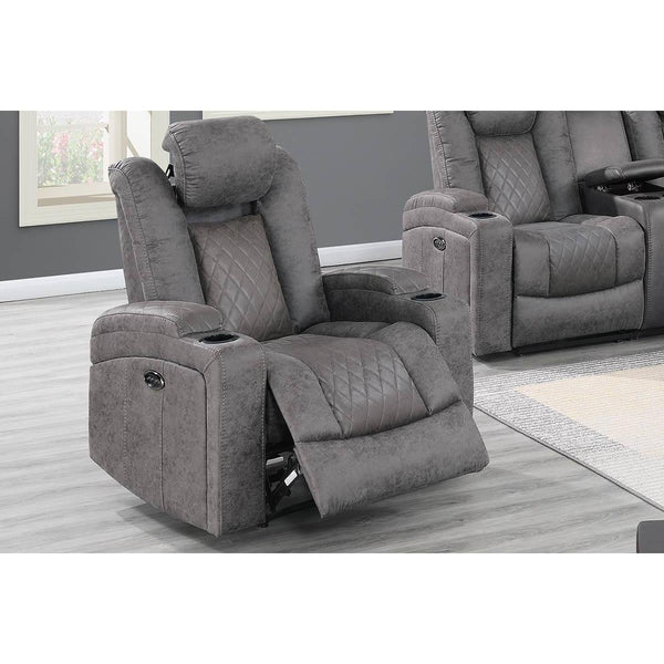 Poundex Power Recliner F86321 IMAGE 1