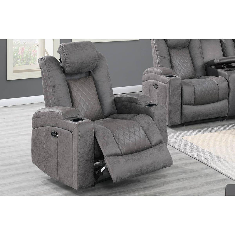 Poundex Power Recliner F86321 IMAGE 1