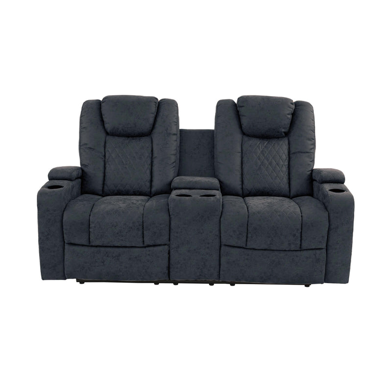 Poundex F86328 Power Reclining Loveseat IMAGE 3