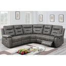 Poundex Power Reclining Sectional F86607 IMAGE 1
