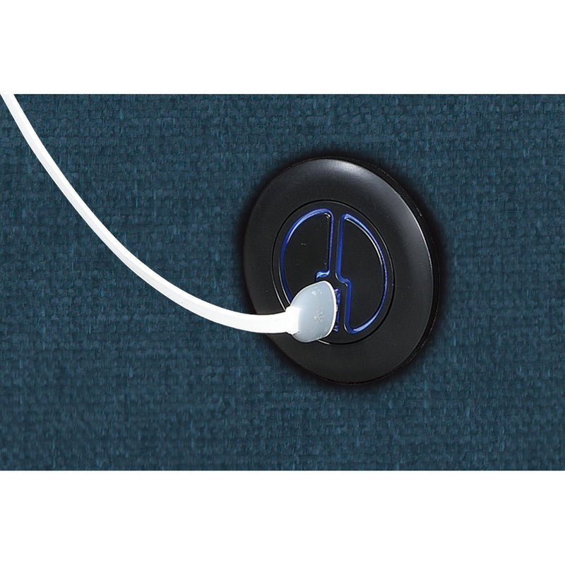 Poundex F86604 Power Reclining Sectional IMAGE 3