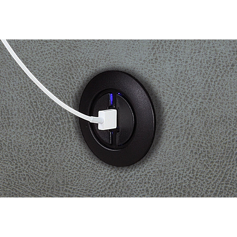 Poundex F86611 Power Reclining Sectional IMAGE 3